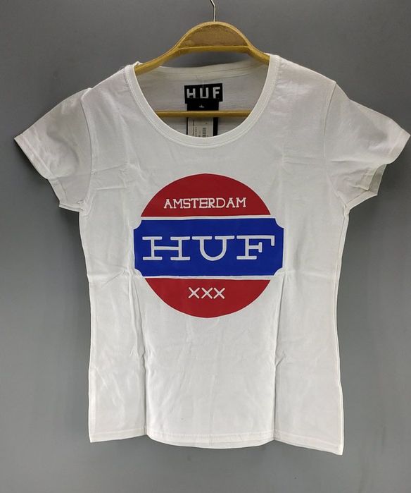 Женская Футболка Huf белая