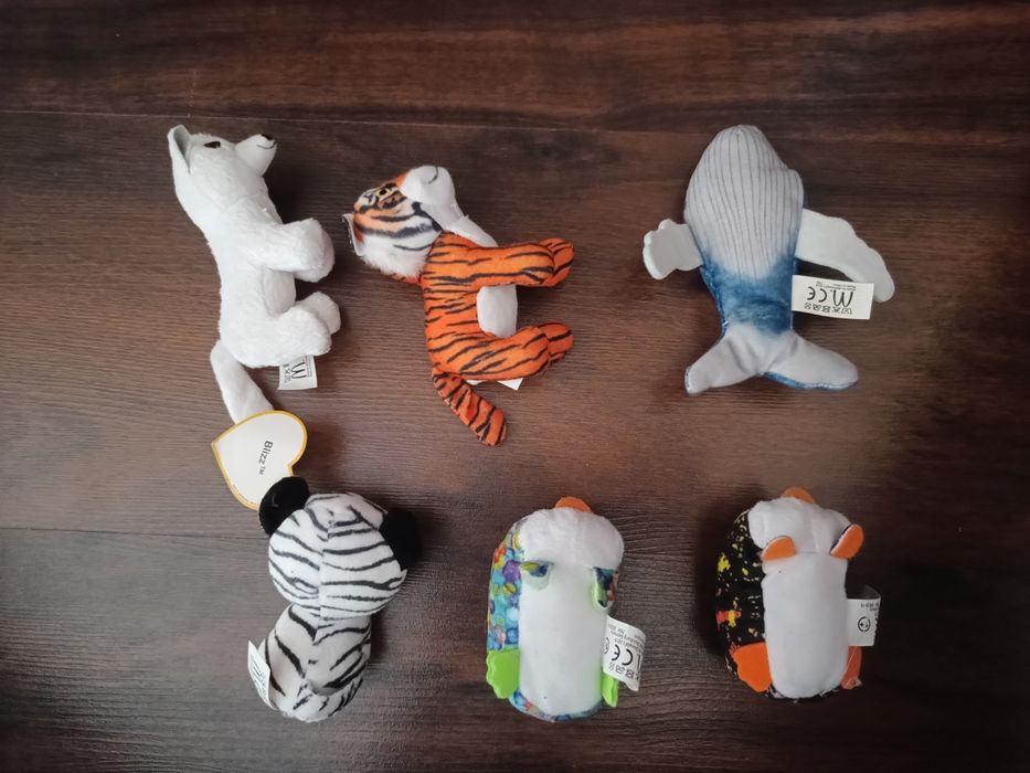 Zestaw mini pluszaków z McDonald's