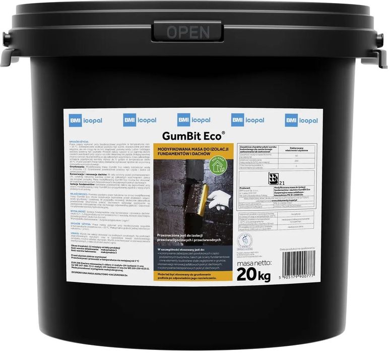 Dysperbit masa bitumiczna Gumbit Eco Icopal 20kg