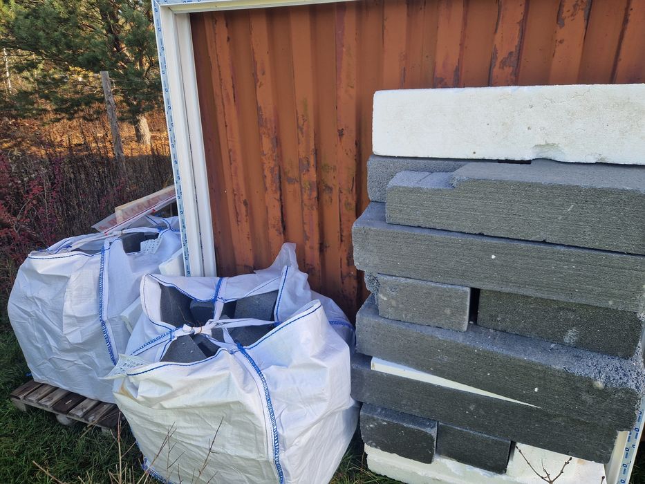 Styropian grafitowy - ścinki