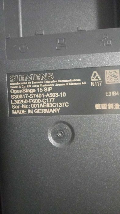 Telefon stacjonarny Simens, używany.