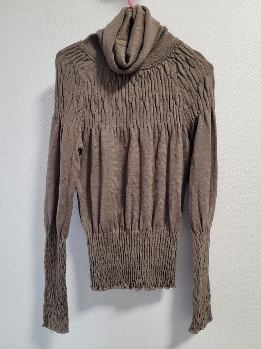 Оригінальний тонкий светрик в'язаний светр світшот m-l від 3suisses