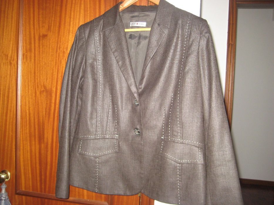 Casaco/blazer senhora, verde seco, nº 44(C/NOVO)