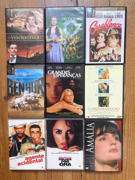 DVD ORIGINAIS (3,5€) Harry Potter, Tarantino, National Geo, clássicos