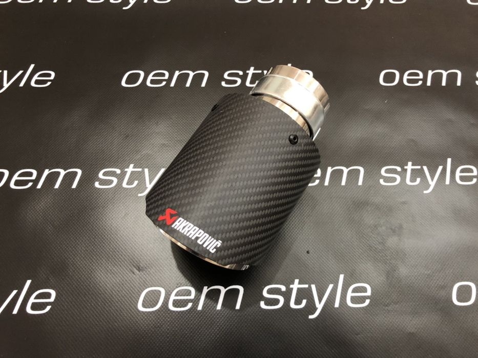 Насадка на глушитель Akrapovic Carbon 1х101