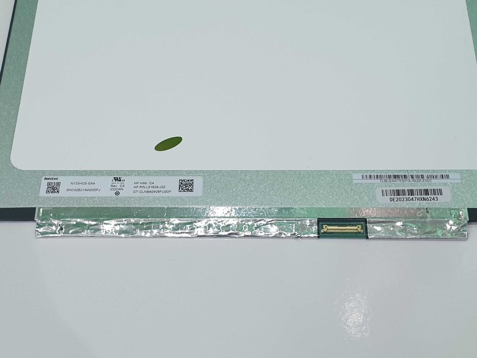 Ecrã LCD 13.3 - FullHD FHD 1920x1080 - 30 pinos - N133HCE-EAA Rev. C4