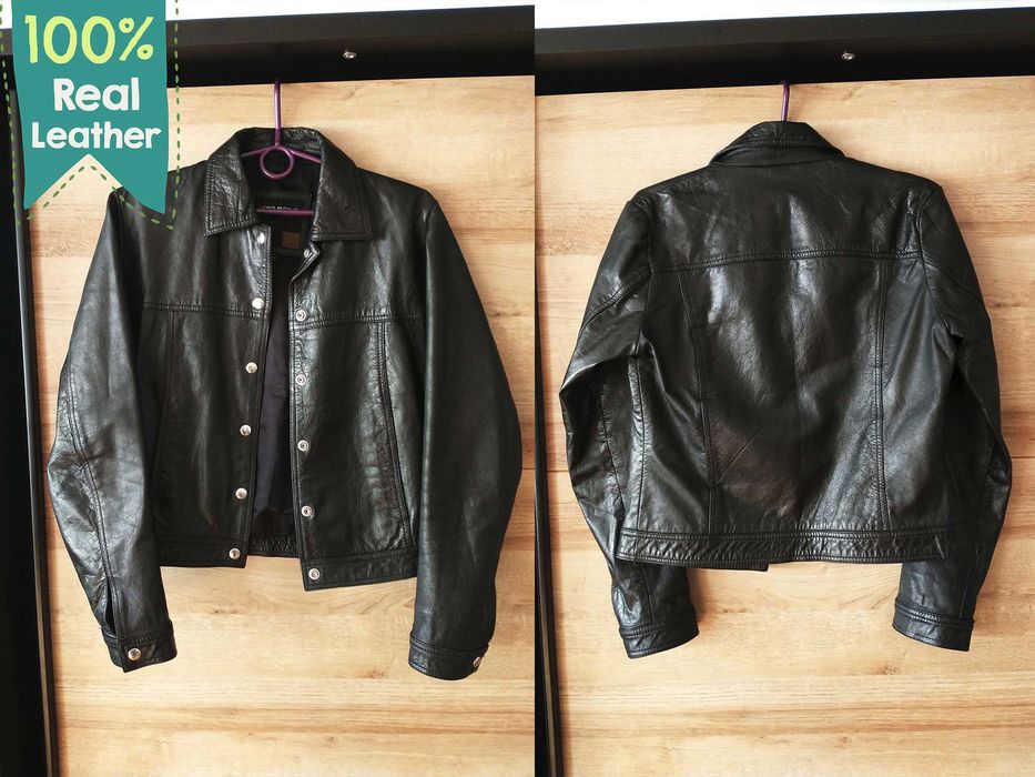 Vero Moda kurtka skóra naturalna Chili Biker M