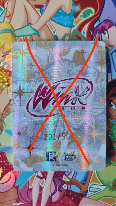Редкие коллекционные лимитированные карты Винкс Winx