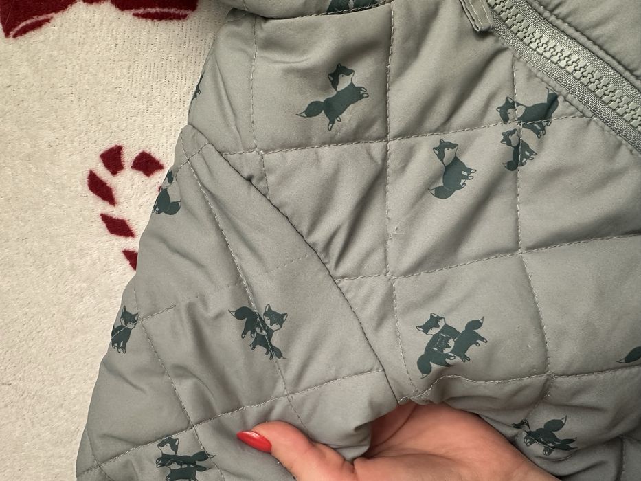 Комбінезон демісезонний утеплий H&M 68-74 р 4-6м буде і на 6-9м