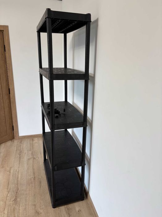 Стелаж 5-ярусний пластиковий гаражний Essentials 85 см x 40 см x 190 см. з Англії