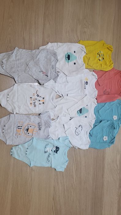 Paka body śpiochy bluzy spodnie kurtki dla chłopczyka 68-98
