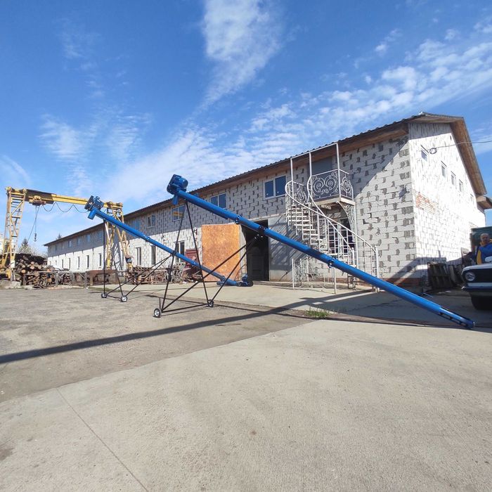 Шнековий навантажувач 219*4м,  конвеєр, протруювач, погрузчик, шнек