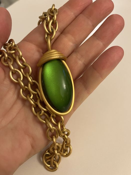 Długi naszyjnik dwustronny