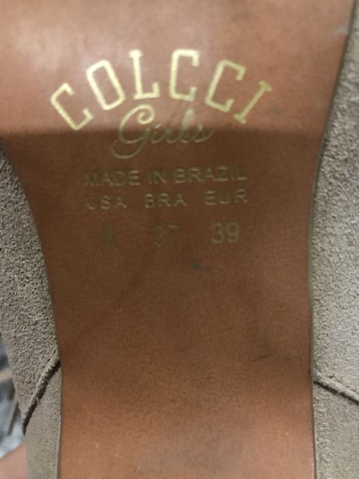 Botins colcci 39 bege