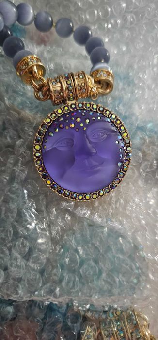 Koльє вінтаж Kirks folly Moon face