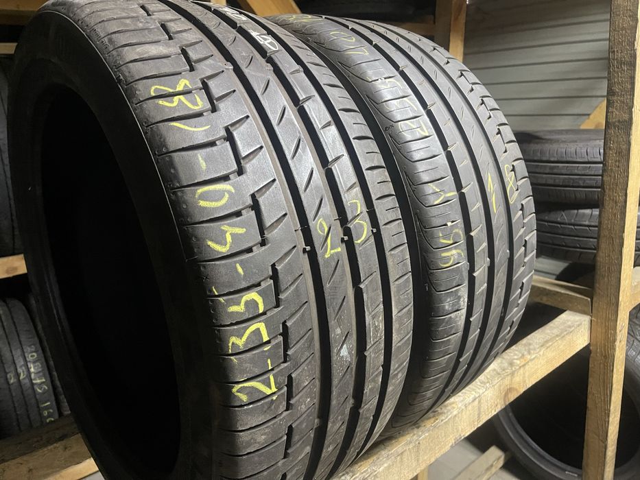 Шини літо супер стан 235/40R18 Continental Premium Contact6 2шт