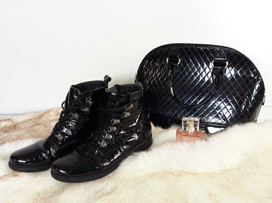 botki czarne Lasocki