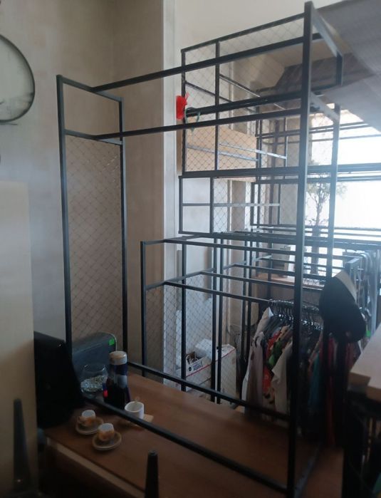 Стойка вешалка тремпель для одежды