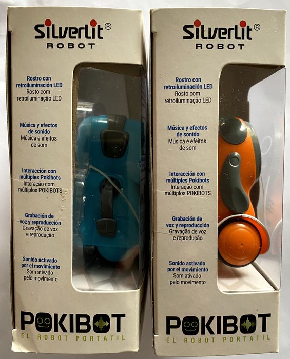 Robô Silverlit Pokibot novo (várias funcionalidades)