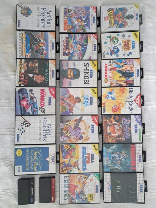 Master system jogos para venda