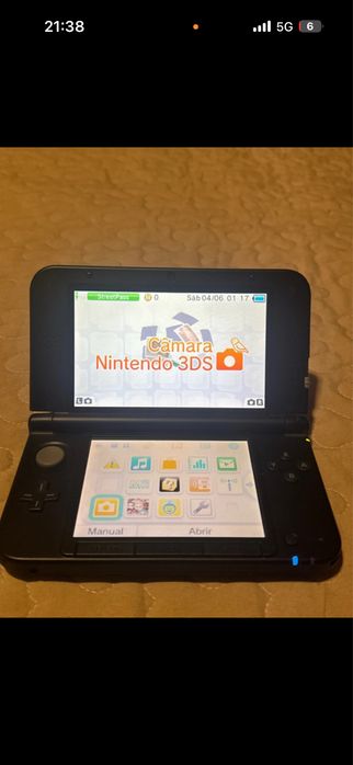 Nitendo 3DS XL mais 2 jogos incluidos( beyblade+ pokemon omega ruby)