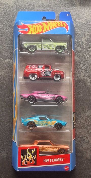 Hot Wheels HW Flames 5-pak HTV47
