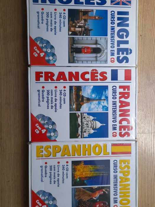 Cursos Intensivos Inglês/Francês/Espanhol