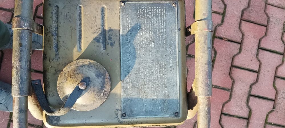 Agregat prądotwórzczy zabytek 1958 rok