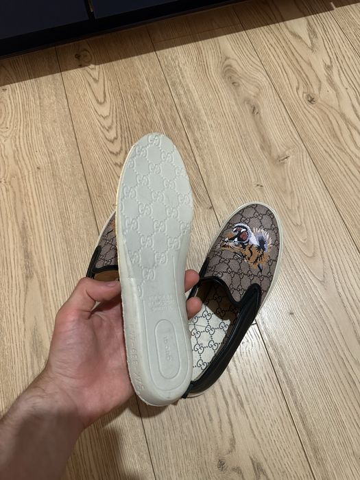 Gucci Tiger Slip-on Buty Meskie