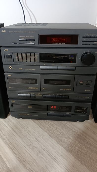 Wieża JVC kolumny JVC