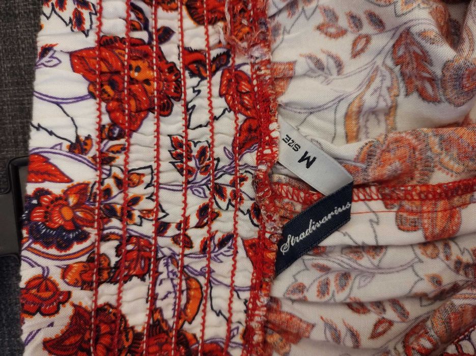 Saia Padrão Colorido Floral