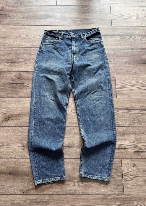 Spodnie jeansowe LEVIS 550 męskie proste dżins retro r. 34/32