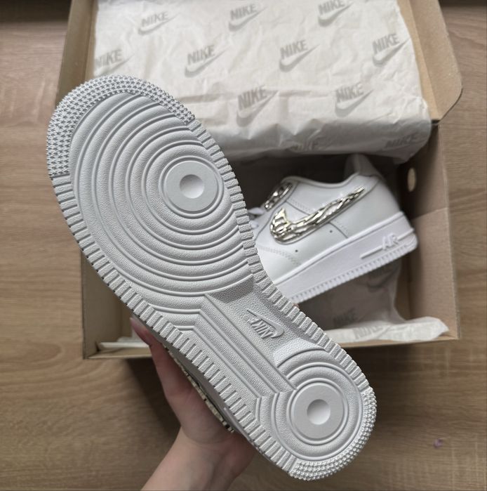 !БЕЗ Передплат! Nike Air Force 1 Low Molten Metal Silver | форси