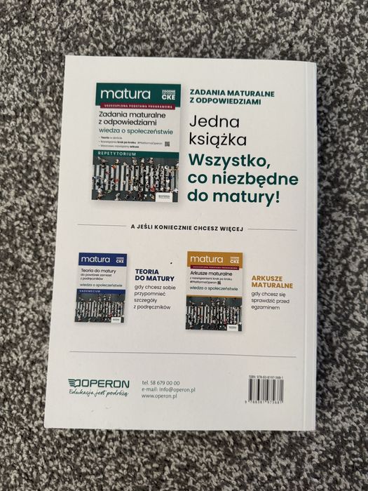 Repetytorium Operon wiedza o społeczeństwie Vademacum