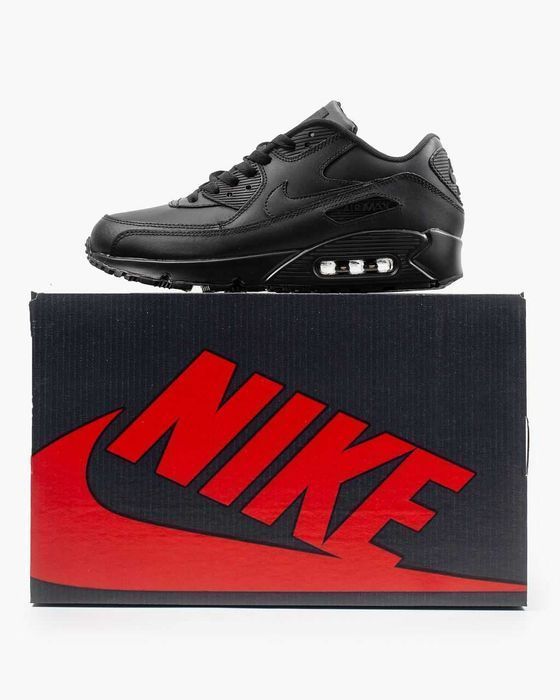 Кросівки Nike Air Max 90 Triple Black premium