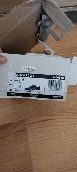 Buty adidas 23 1/2 dziewczęce