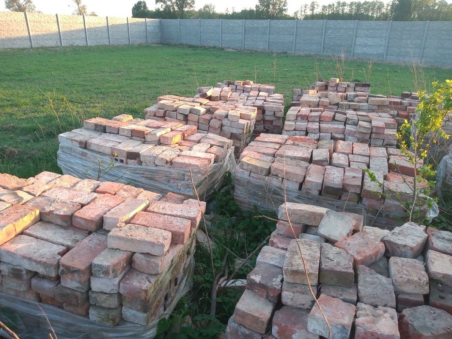 Cegła z rozbiórki - stara, super jakość