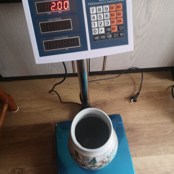 Wazon z Fabryki Porcelany  Książ ręcznie 36 cm
