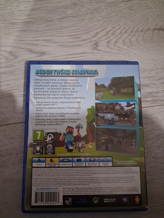 Gra ps4 minecraft