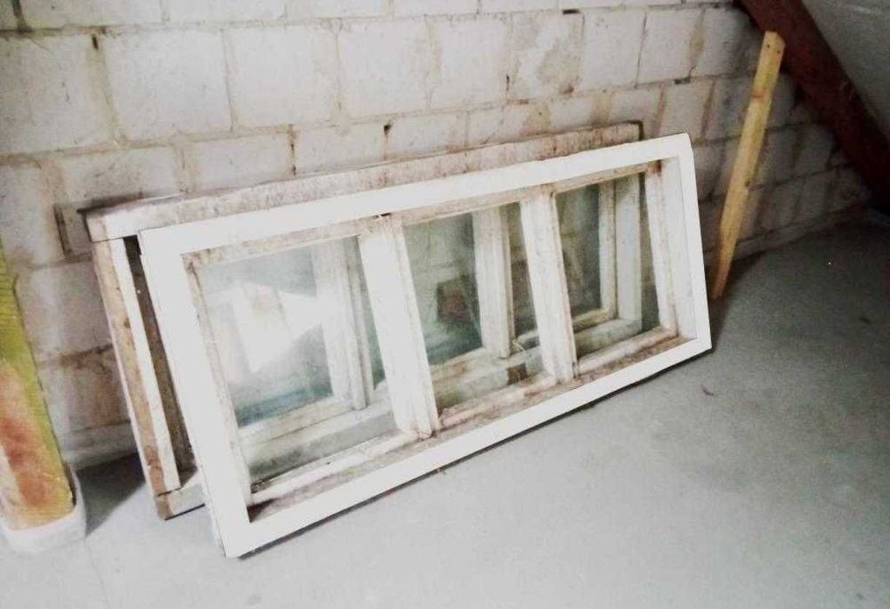 Okno 3-komorowe, wymiary: 160x70 cm (1 sztuka), Łopuszno, świętokrz.