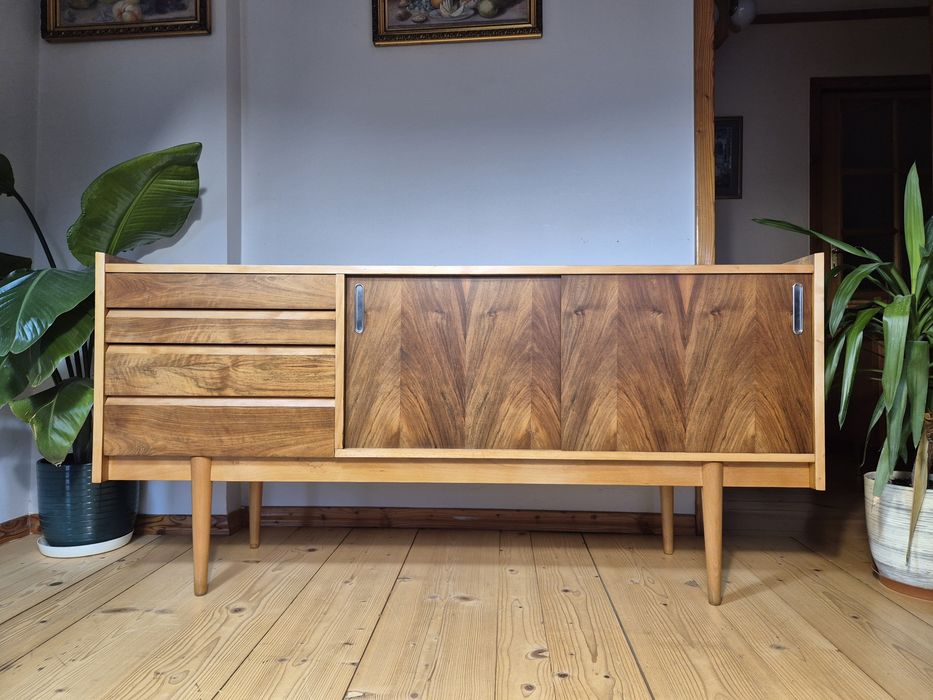 Komoda/sideboard Bytomskie Fabryki Mebli po renowacji! RETRO VINTAGE PRL