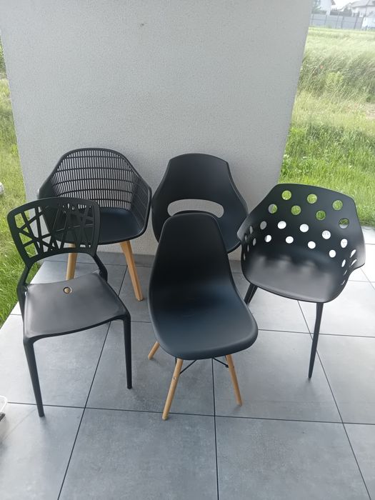 5x krzesło ogrodowe