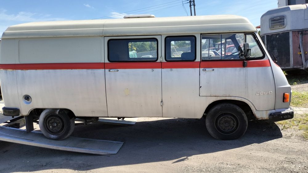 Mercedes W206L projekt CAMPER kamper food truck