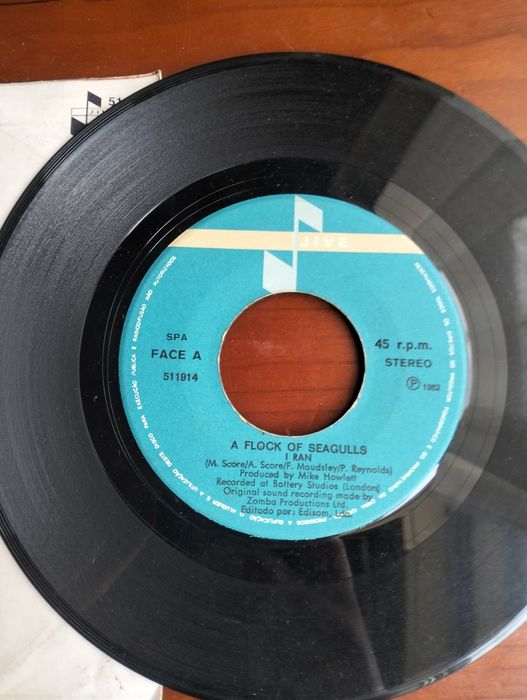 Disco de vinil single A Flock of Seagulls