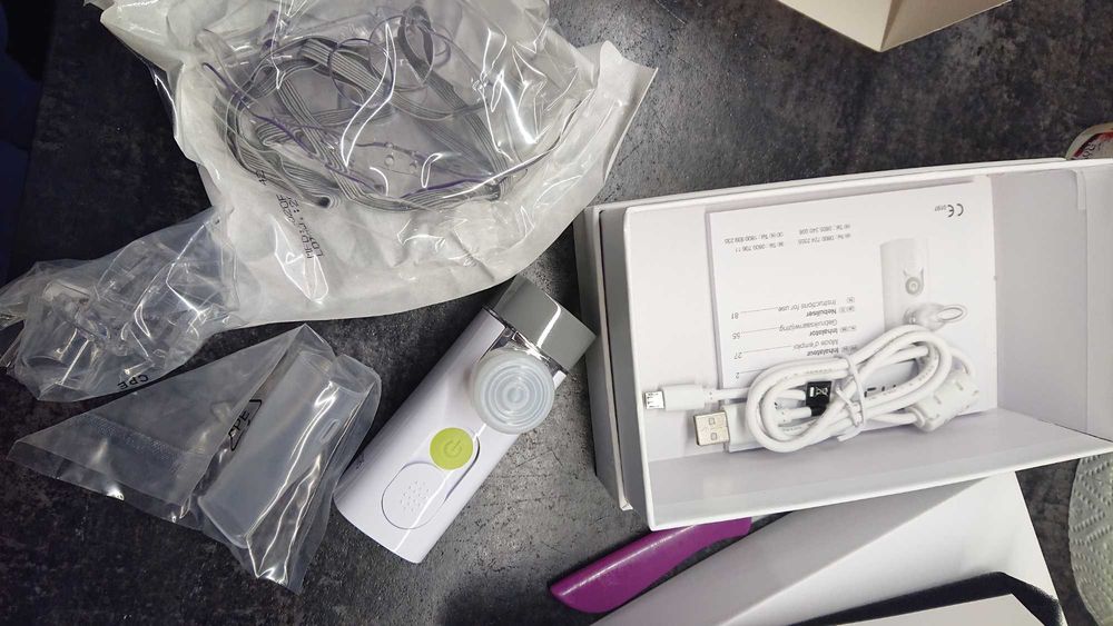 Nowy inhalator Sanitas SIH 48.mały ,poręczny