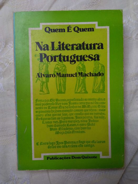 Quem é Quem na Literatura Portuguesa, Álvaro Manuel Machado