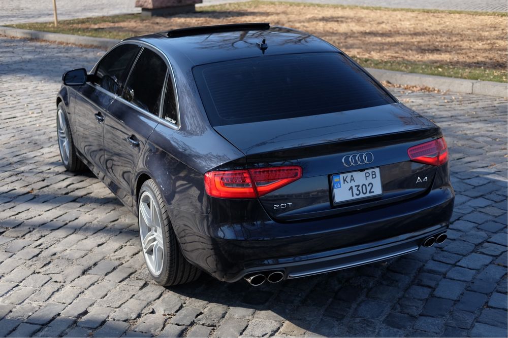 Audi a4 b8 2.0 Quattro 2012 (2013 модельного, рест)