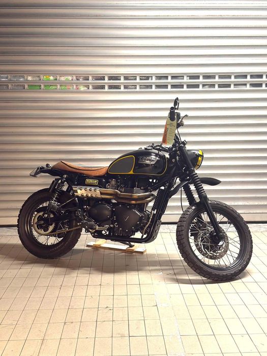 Triumph Scrambler 900 Barbour by Unik