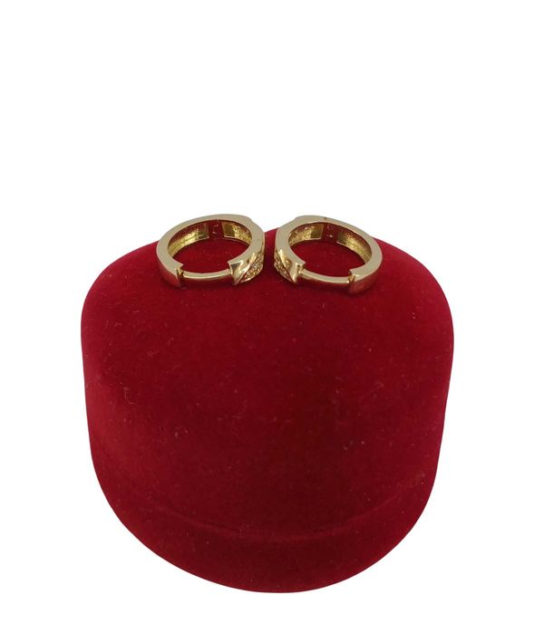 Delikatne Złote KOLCZYKI 585 2.08G
