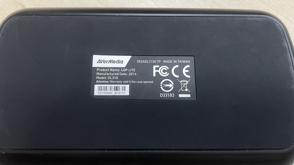 Карта відеозахвата AverMedia Lite Gl210